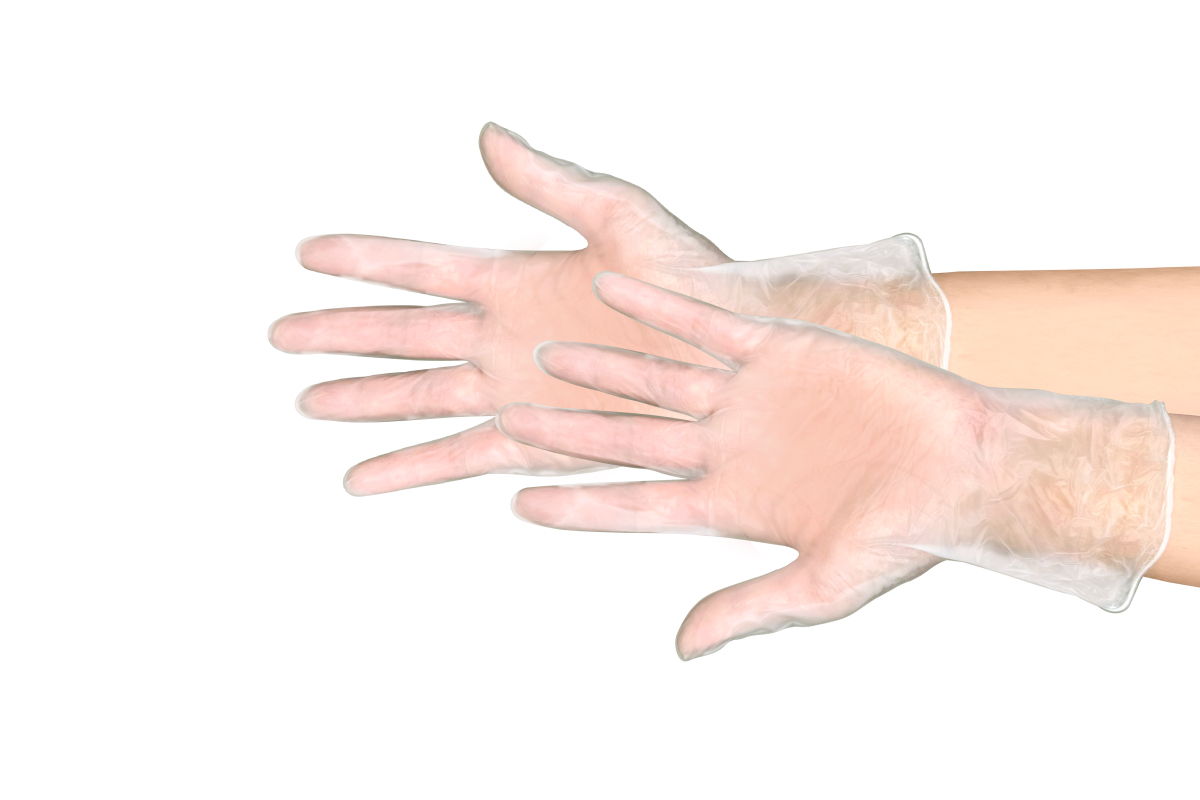 ビニール手袋（PVC）