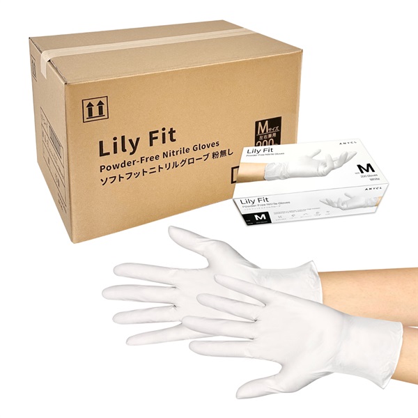 ソフトフィットニトリルグローブ　白　1ケース